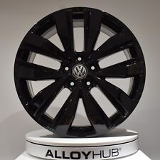 RODAS DE LIGA LEVE GENUÍNAS VW VOLKSWAGEN AMAROK T5 T6 TALCA 20" POLEGADAS PRETO BRILHANTE X4 comprar usado  Enviando para Brazil