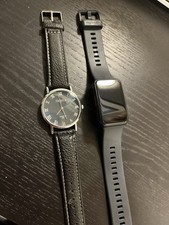 Black leather watch for sale  Aurora