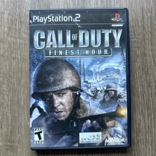 Call of Duty Finest Hour PS2 PlayStation 2 Black Label - Completo na caixa comprar usado  Enviando para Brazil
