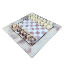Marble chessboard chessboard d'occasion  Expédié en Belgium