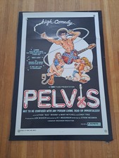 Pôster de filme PELVIS original 1977 27x41 triplicado , usado comprar usado Pôster de filme PELVIS original 1977 27x41 triplicado , usado comprar usado  Enviando para Brazil