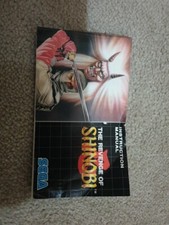 Sega MegaDrive -Revenge Of Shinobi (Somente Manual Original)   comprar usado  Enviando para Brazil