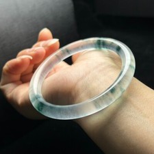 Pulseira de jadeíta branca e verde gelada AAA certificada natural Mianmar 60 mm comprar usado Pulseira de jadeíta branca e verde gelada AAA certificada natural Mianmar 60 mm comprar usado  Enviando para Brazil
