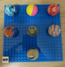 Palline matte rimbalzine usato  Vobbia