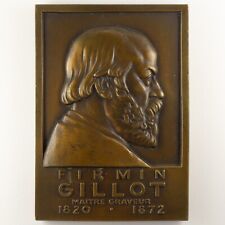 Médaille plaquette firmin d'occasion  Bihorel