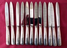 couteaux metal argente art deco d'occasion couteaux metal argente art deco d'occasion  Thiaucourt-Regniéville