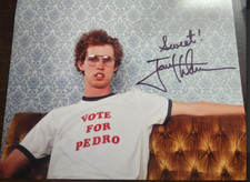 Foto autografada 8x10 de Jon Heder Napoleon Dynamite, usado comprar usado  Enviando para Brazil