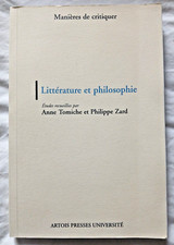 Littérature philosophie tomic d'occasion  Lille-