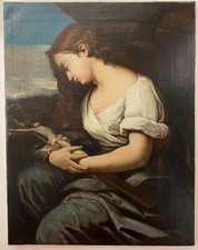Dipinto antico olio usato  San Severino Marche