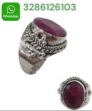 Anello rubino argento usato  Grosseto
