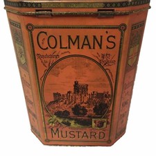 Colman mustard tin for sale  Foley