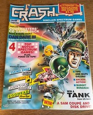 Crash magazine february for sale  SWINDON