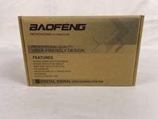 Transceptor Baofeng UV5R VHF/UHF FM preto walkie-talkie com carregador e microfone comprar usado  Enviando para Brazil