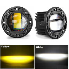 Barra de luz de trabalho LED montagem embutida redonda 3 polegadas neblina luzes de condução fora de estrada 20W 2 peças comprar usado  Enviando para Brazil
