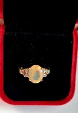 Feueropal silberring . gebraucht kaufen  Wuppertal