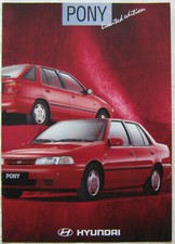 Hyundai pony auto gebraucht kaufen  Wingst