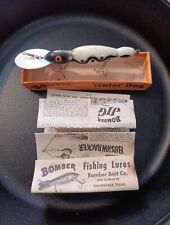 Isca de pesca rara vintage de madeira bombardeiro cachorro aquático na caixa original, imperdível comprar usado  Enviando para Brazil