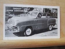 0426 peças cartão postal original de fábrica 1951? Crosley Super Conversível US$ 1,00 envio comprar usado  Enviando para Brazil