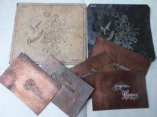 Lot pochoirs anciens d'occasion  Châteauroux
