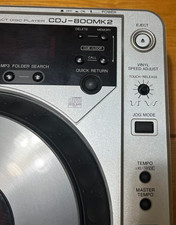 Pioneer CDJ-800 MK2 CD/Cyfrowy odtwarzacz multimedialny DJ Gramofon Muzyka Śmieci na części na sprzedaż  Wysyłka do Poland