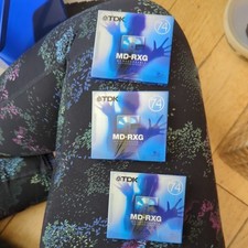 Tdk rxg mindisc for sale  WAKEFIELD