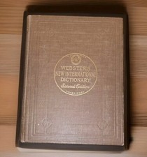 Webster's New International Dictionary 2nd Edition Unabridged ©️  1959 Read comprar usado  Enviando para Brazil