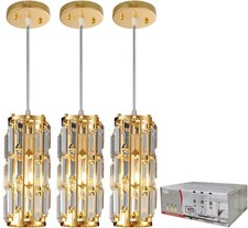 Gold pendant lighting for sale  Winston Salem