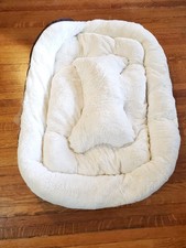 Furry dog bed for sale  Bloomfield