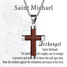 Colar masculino de madeira cruz de aço inoxidável pingente de batismo cristão presente comprar usado Colar masculino de madeira cruz de aço inoxidável pingente de batismo cristão presente comprar usado  Enviando para Brazil