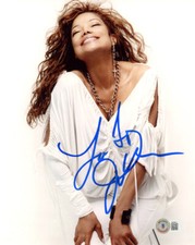 Usado, FOTO AUTOGRAFADA 8x10 assinada por LA TOYA JACKSON IRMÃ BECKETT BAS comprar usado  Enviando para Brazil