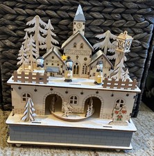 Weihnachtsdorf holz licht gebraucht kaufen  Groß-Umstadt