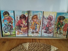 Lot petits tableaux d'occasion  Plouay