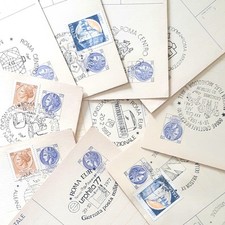 Lotto cartoline interi usato  Italia