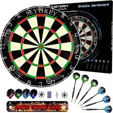 Steel dartboard set for sale  SALFORD