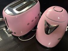 Smeg pink kettle for sale  LEAMINGTON SPA