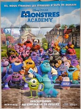 MONSTERS UNIVERSITY Disney Pixar ORIGINAL francês GRANDE pôster de filme comprar usado  Enviando para Brazil