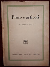 Prose filippo pisis usato  Roma