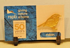 Rspb robin pin for sale  PICKERING
