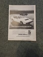 Lotus elite advert for sale  NOTTINGHAM