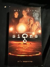 Signs vhs thriller for sale  Los Osos
