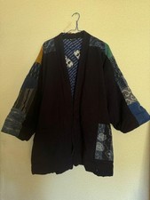 Kurume Kasuri Giemon Hanten Kamono Leve Quente Unissex Usado M613 comprar usado  Enviando para Brazil