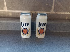 Conjunto de (2) Miller Lite Beer 16 onças copo lata de alumínio Chicago Bears comprar usado  Enviando para Brazil