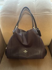 Coach leather shoulder for sale  CHORLEY