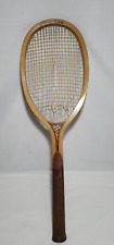 Antigua raqueta de tenis de madera Horace Partridge American Tate Jr segunda mano  Embacar hacia Argentina