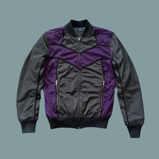 Diesel Reversible Y2K Bomber Jacket M Tech Denim Look Avant Garde Rare na sprzedaż  PL