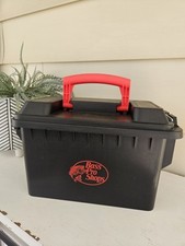 Caixa de armazenamento a seco Bass Pro Shops utilitário preto vermelho comprar usado  Enviando para Brazil