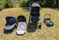 Poussette trio bébé d'occasion  Deuil-la-Barre