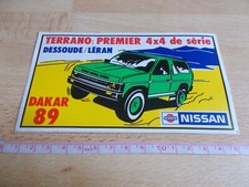 Autocollant nissan terrano d'occasion  Toulon-