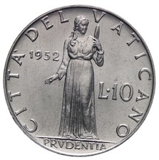 Vaticano lire 1952 usato  Pescara