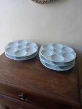 Assiettes huitres faience d'occasion  Portets
